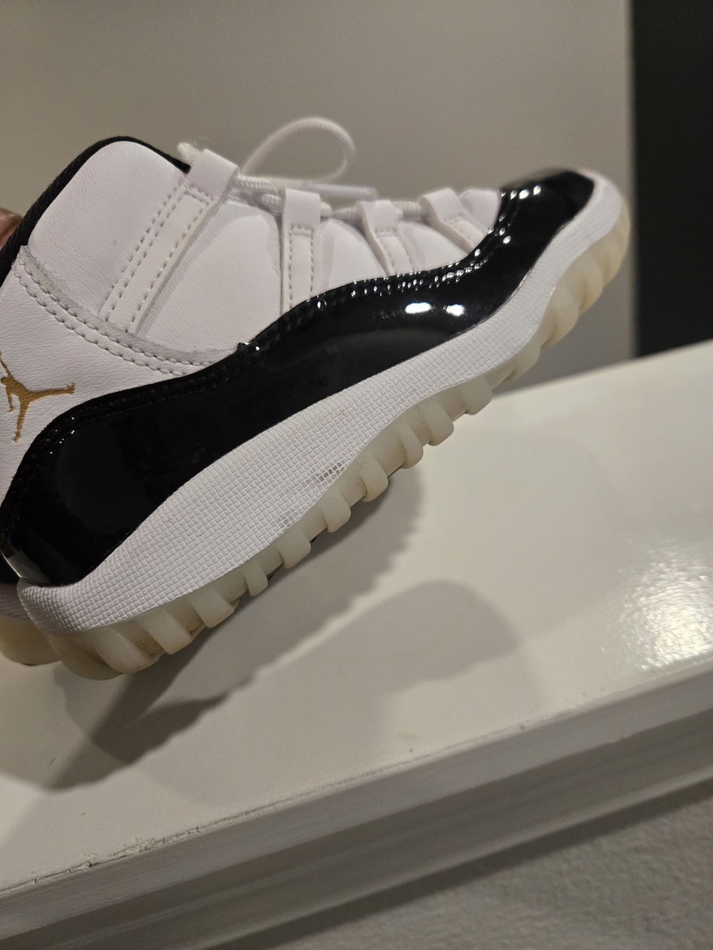 Jordan Toddler Size 10c Black and White High-Top Sneakers